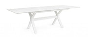 Erweiterbare Tabelle Giardino Kenyon White CM 180-240 x 100