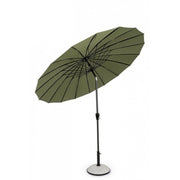 Gartenrebrella Atlanta 270x H240 cm mit Anthrazit-Kolben-Hub