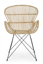 Venturs Chair in natürlicher Stil Faser