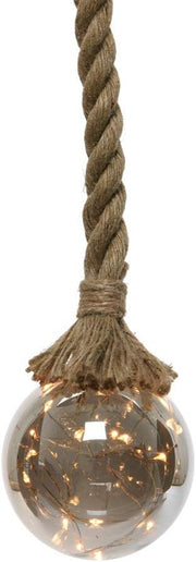 Mikro -LED -Blitz und undurchsichtiger Kugel und hell heißer weißer Ø10x80 cm