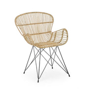 Venturs Chair in natürlicher Stil Faser