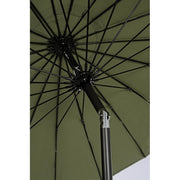 Gartenrebrella Atlanta 270x H240 cm mit Anthrazit-Kolben-Hub