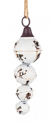 8x Anhänger 4f Bell weiß gelernt