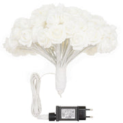 RBF White Rose Bouquet 120 LED 4m + Ø30cm