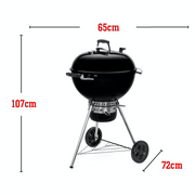 Weber-Touch GBS E-5750 Holzkohle-Grillen