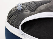 Pouf Rihanna aufblasbar blau