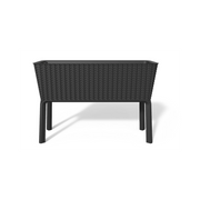 Elegant erhobener Pflanzer für Ihren Garten - grau