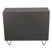 MAORI -Holztür 1+4 Schubladen rechteckig CM33X12H27.5