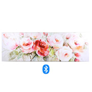 Modernes Malerei Bluetooth Print Rosa Rose 150 x 50 x 4 cm