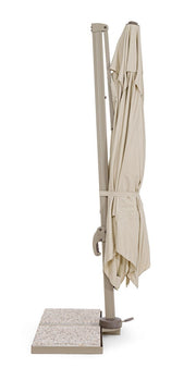 Regenschirmarm Aluminium Pragozza 300 x 300 x 255 cm