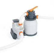 Rotonda über dem gemahlenen Schwimmbad Hydrium von 460 x 1220 cm Grau