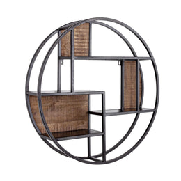 Regal 3 Regale Walton D80 cm Industrialstil