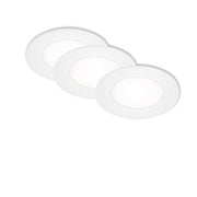 LED gebaut -in -Appliance Ø 8,6 cm 3x3w 350 lm weiß