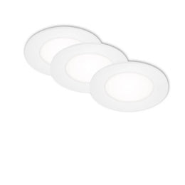 LED gebaut -in -Appliance Ø 8,6 cm 3x3w 350 lm weiß