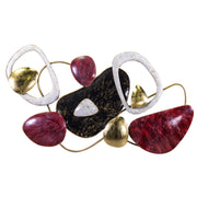 Rotmetallmalerei CM120X70 X H9.5