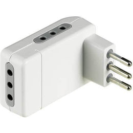 3 -socket -Winkeladapter - 10a