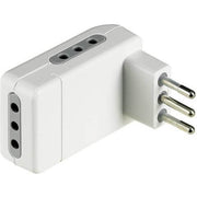 3 -socket -Winkeladapter - 10a
