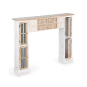 Rahmen für Kamindekoration Omar 4 ante 120x23x100h cm