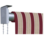 Mikonos Beige Farbvorhang - Bordeaux 2 x 2,5 Meter Verdelook