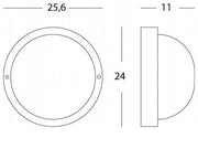 Plaf.Grande E27 White Round Industrial Line