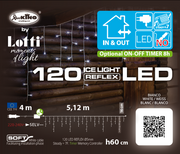 Eislicht mit 120 LED 512XH60CM