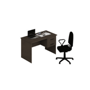 Kammerschreibtisch mit zwei Schlammfarbschubladen H75X19X64CM