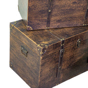 Bauer Holz 1-3 Rechteckig brauner CM68X38H40