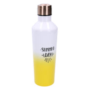 Thermos runden gelben Stahl 0,5 l CM7X6.5H25.5