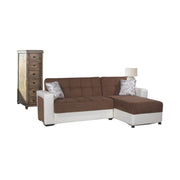Sofa mit Peninsula Marmaris Reversible Container 212x145x80 H Effez