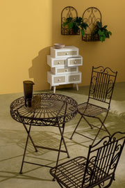 4x P.Fiore Wall Melanie Rett Marrone S