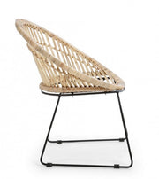 Natural Cayes Rustikaler Sessel