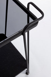 Black Metal Zaira Trolley