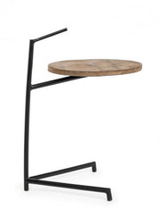 Holz und Stahltisch Walton 38 x 44x 63 h cm