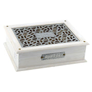 Kaffeeschachtel Holzelektra 12 Sitze rechteckig CM32X26H9.5