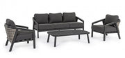 Cordova Anthracite Garden Lounge Set