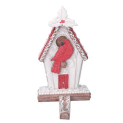 Harzhaus mit weißem Vogel CM13X11.5x25