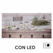 8 -erer -Holzhänger mit Lanterna Lanterna CM60x30x1.8