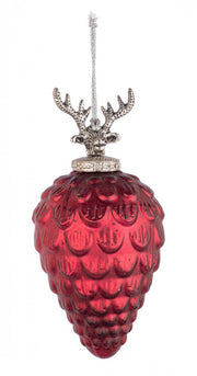 4x Anhänger VT Decorum Pigna Red Op