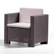 Wohnzimmer Harz Capri Brown PCs 4 mit Kissen