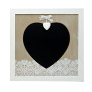 Holz Blackboard Elegancia Heart Frame CM30x30x1.5