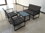 Oregon Wohnzimmer in Polyrattan aus Stücken