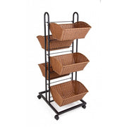 Aussteller Claire Svas 5 Körbe 60x50x128H CM