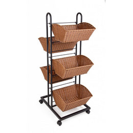 Aussteller Claire Svas 5 Körbe 60x50x128H CM