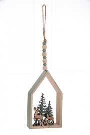 12x Natural Renter House Anhänger