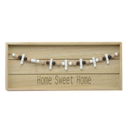 Rechteckige hölzerne lignum cm40x3h17