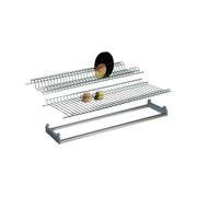 Einstellbar gebaute verchromte Abflusskit und 76x25 cm Tablett