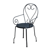 Licht Anthrazit neuer alter Metallsessel CM49X48H43/59/90