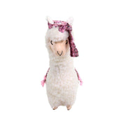 Weiße Klinge mit rosa Blumenbogen CM28X14H45