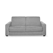 Kriog -Sofa Bett 3 Sitze mit Quadraten, die Quadrate Asche 202x96x90 cm waren