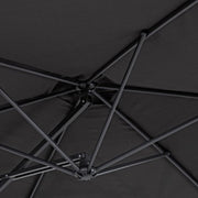 Sorrent Grey Garden Regenschirm 3 Meter